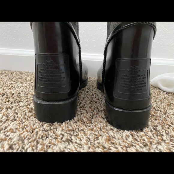 Coach Rainboots - Picture 4 of 6